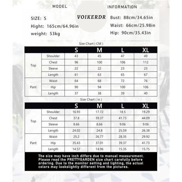 Women's 2-Piece Knitted Shorts Set -Beach Vacation Outfit, Short Sleeve Summer - Picture 6 of 7